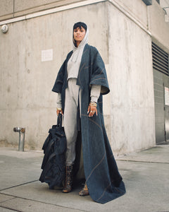 Denim Swirl Kimono